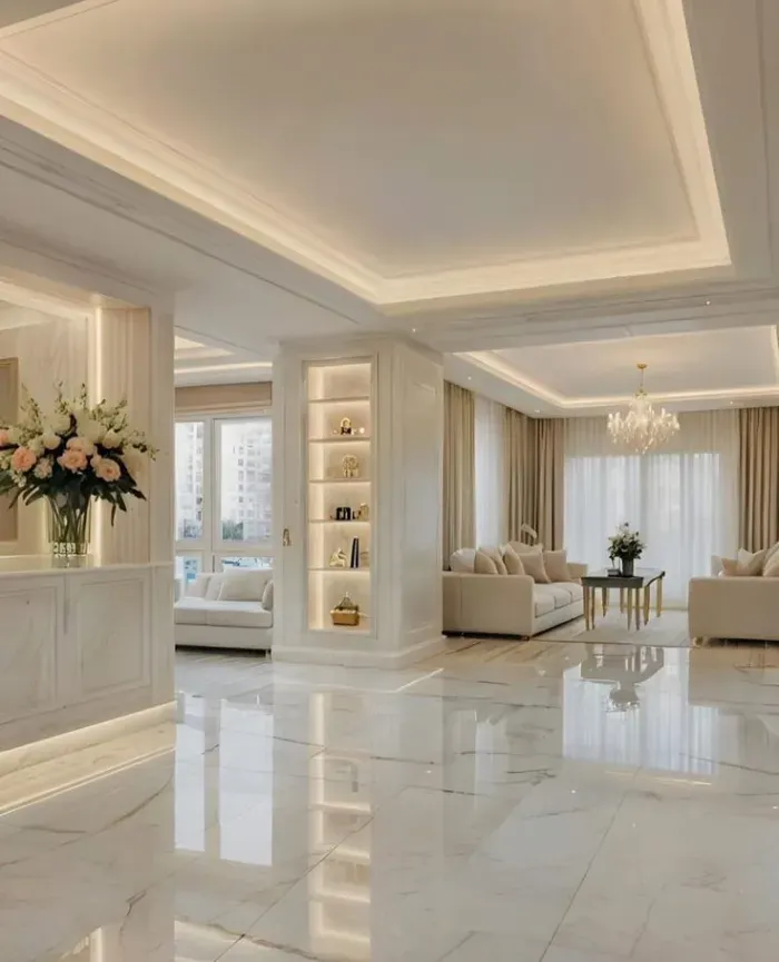 صور ديكورات داخليه لريادة إعمار للاستشارات الهندسية باليمن