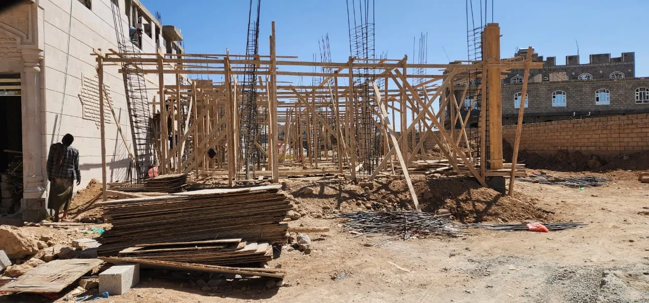 مقاول بناء عظم باليمن لريادة اعمار للاستشارات الهندسية