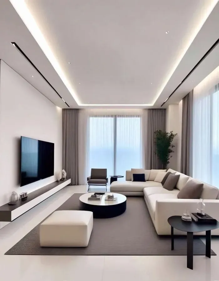 صور ديكورات داخليه لريادة إعمار للاستشارات الهندسية باليمن