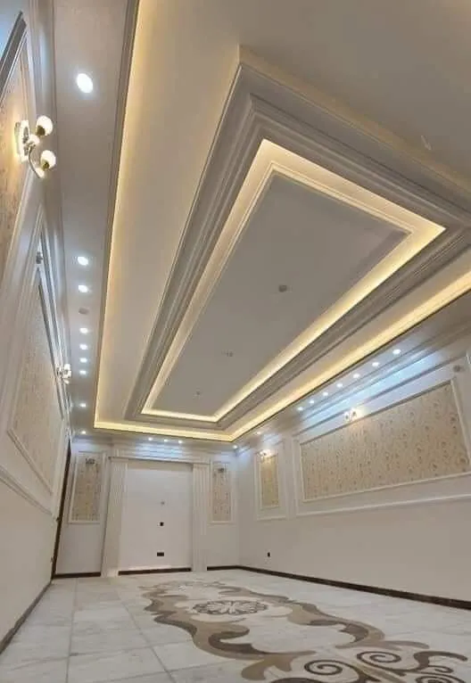 معلم ديكورات جبس بورد مضمون من الريادة الاستشارات الهندسية 