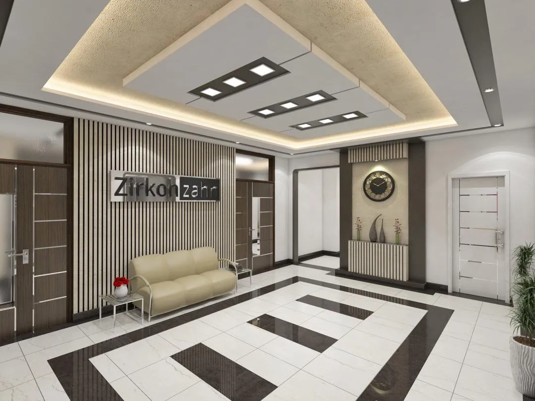 معلم ديكورات جبس بورد مضمون من الريادة الاستشارات الهندسية 