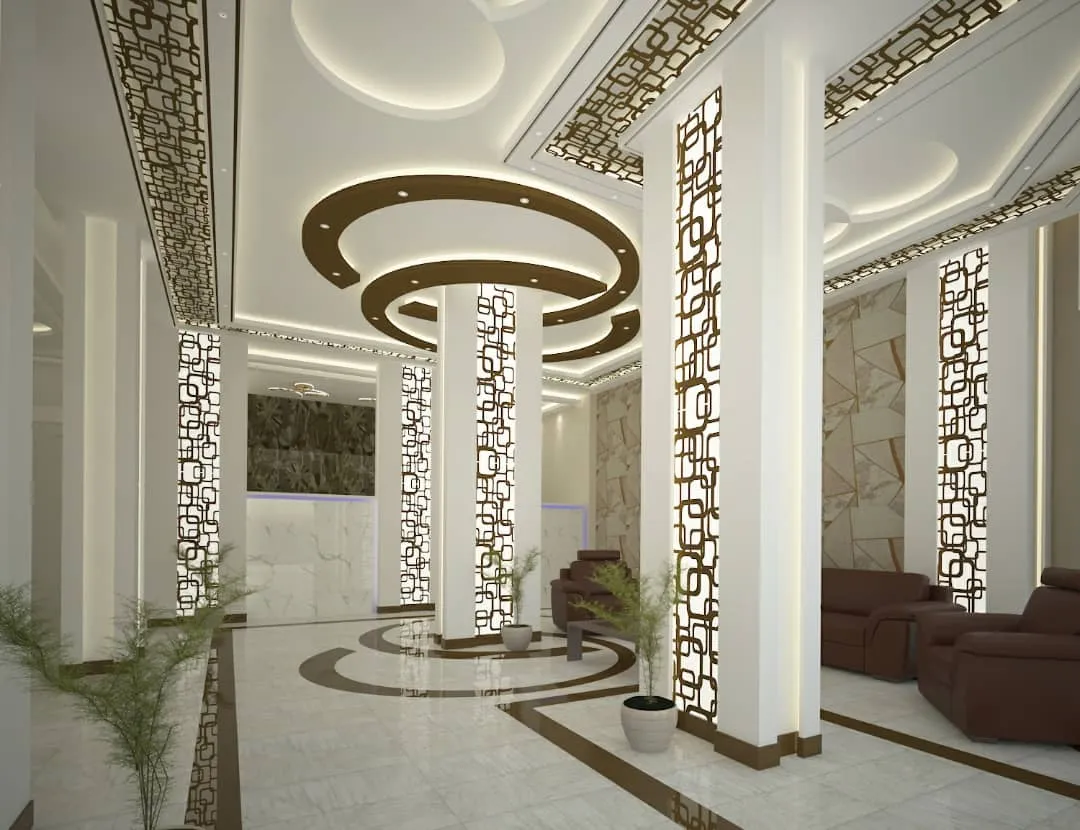 معلم ديكورات جبس بورد مضمون من الريادة الاستشارات الهندسية 