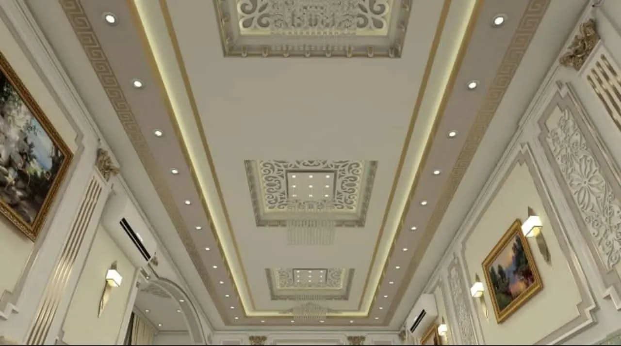 معلم ديكورات جبس بورد مضمون من الريادة الاستشارات الهندسية 