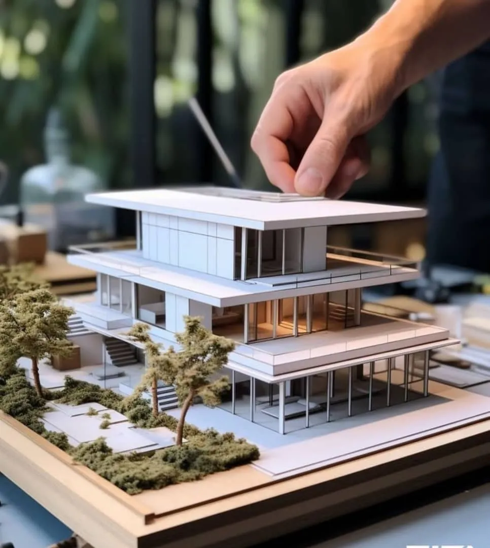 مخططات هندسية حديثة للفلل ومباني من الريادة للإستشارات